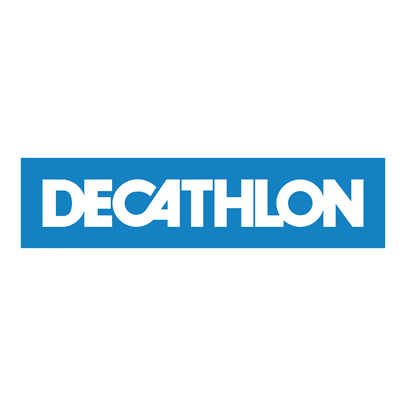 The logo of Decathlon