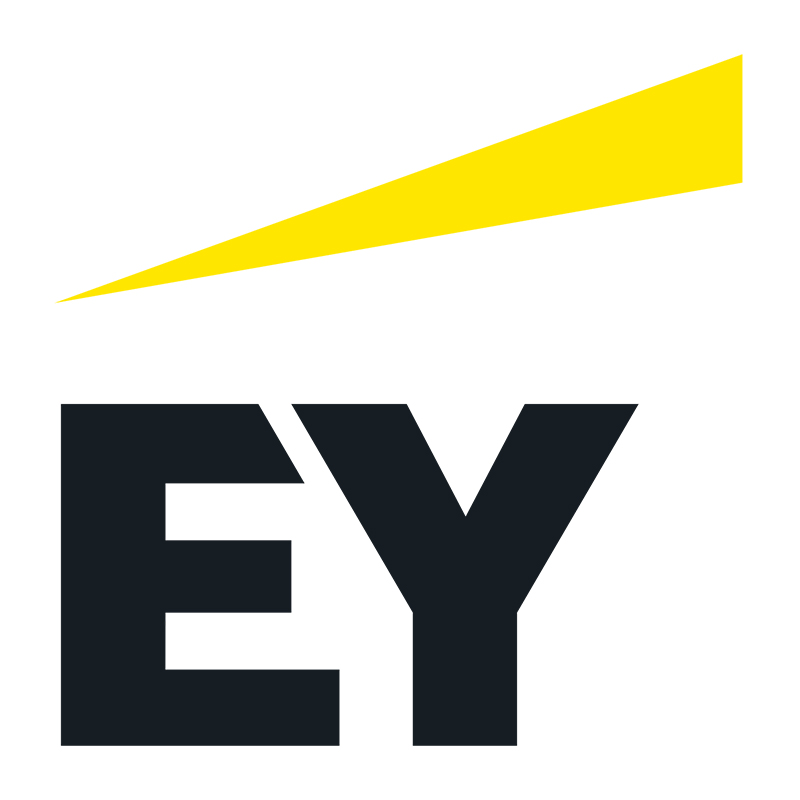 The logo of Ernst and Young