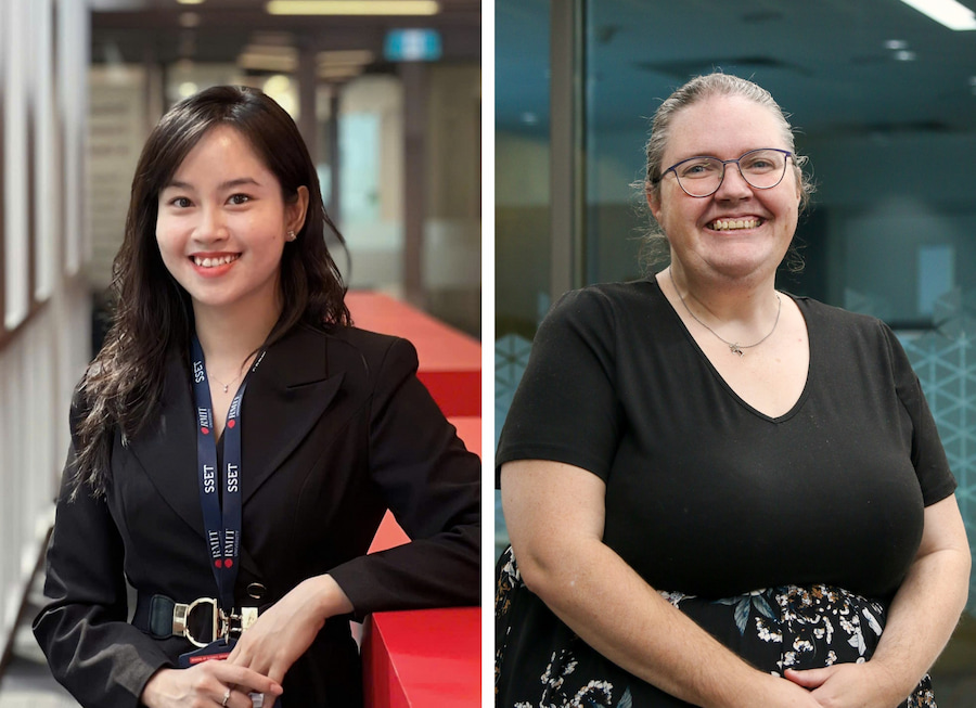 (L-R) Ms Vu Bich Phuong - Associate Lecturer of Psychology, and Dr Katrina Phillips – Senior Lecturer of Psychology, RMIT University Vietnam