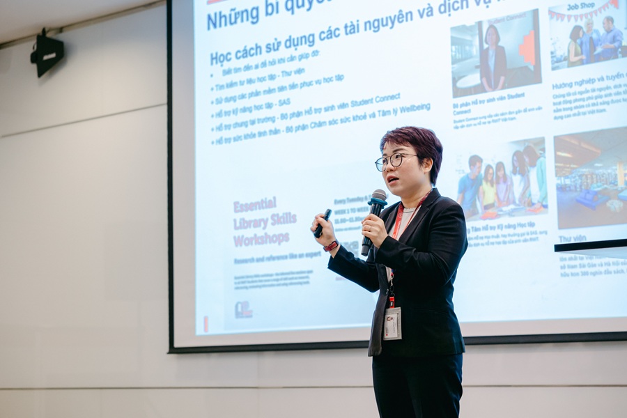 Dr Thao Luong, Interim Associate Program Manager of Undergraduate Business Programs at The Business School shared about learning and teaching at RMIT.