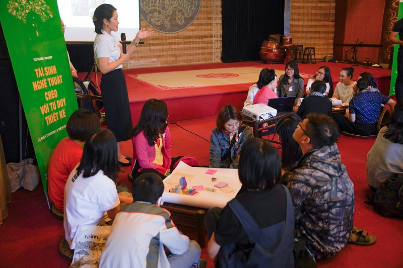 Young audiences discussed how to preserve Vietnamese traditional art and culture, as well as contribute to Vietnam’s society in general.