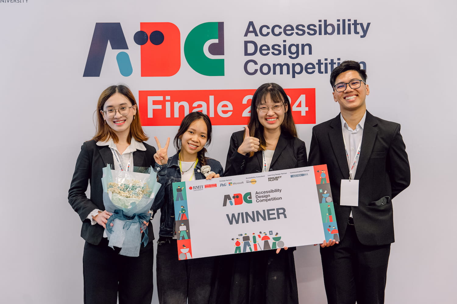The Great Musica from Fulbright University won ADC 2024 with a project that provides Vietnamese music scores in Braille.