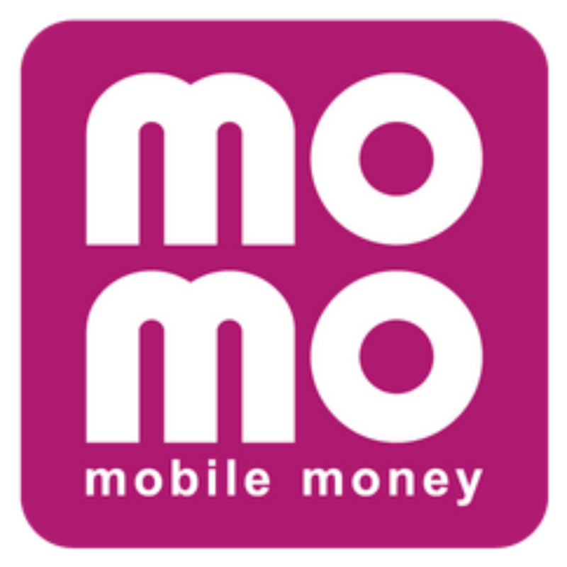 The logo of Momo